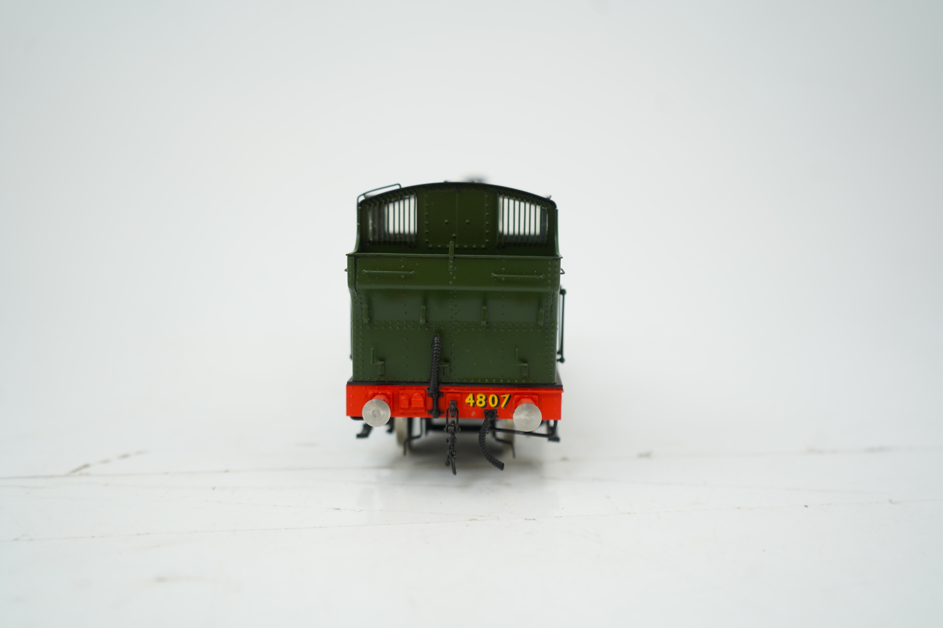 An 0 Gauge Tower Models, Blackpool, made in Sancheng China, model of GWR Class 48xx, 4807, 0-4-2T locomotive, powered for two rail operation.